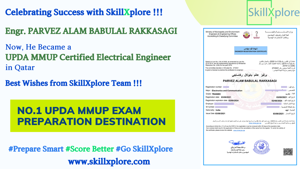 UPDA Electrical Syllabus Study Material Questions SkillXplore