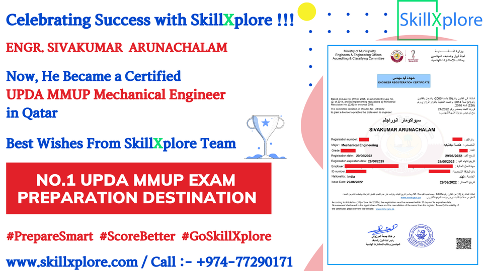 UPDA Exam Syllabus For Mechanical Engineering